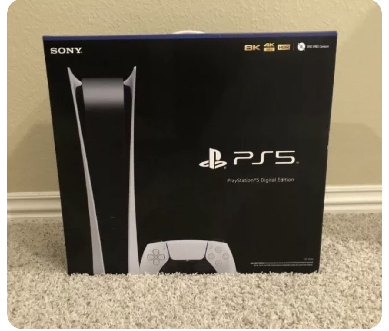 New Sony Playstation 5 PS5 Digital Edition