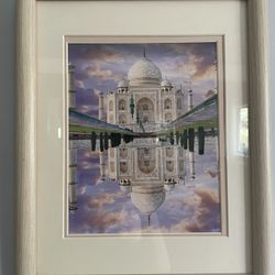 Taj Mahal Framed Picture 