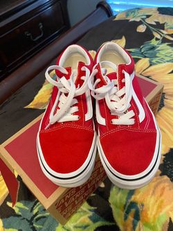 Vans Old Skool Red Low-Top Sneakers Vans