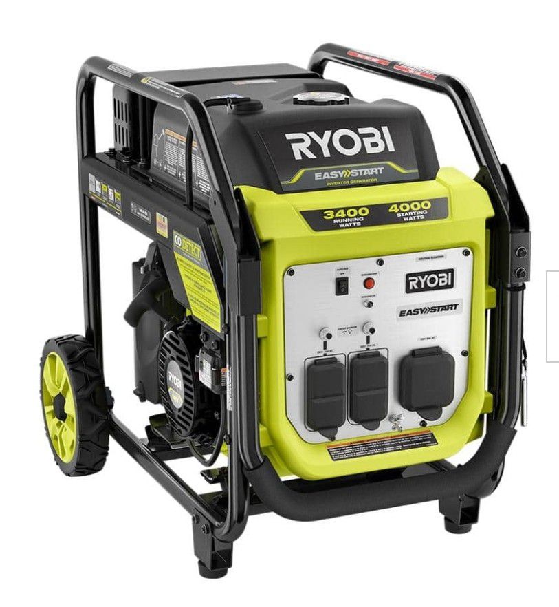 RYOBI

4000-Watt Gasoline Powered Digital Inverter Generator 