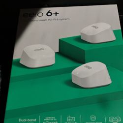 Eero 6 Dual Band Mesh WiFi System