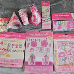 First Birthday Party Supplies 