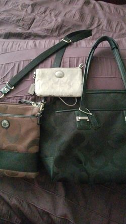 3 coach bags