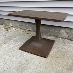 MCM Rotating Side Table