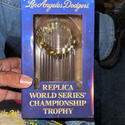 Dodgers Championship trophy 