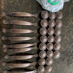 Bronze Cabinet Knots And Pulls Solid