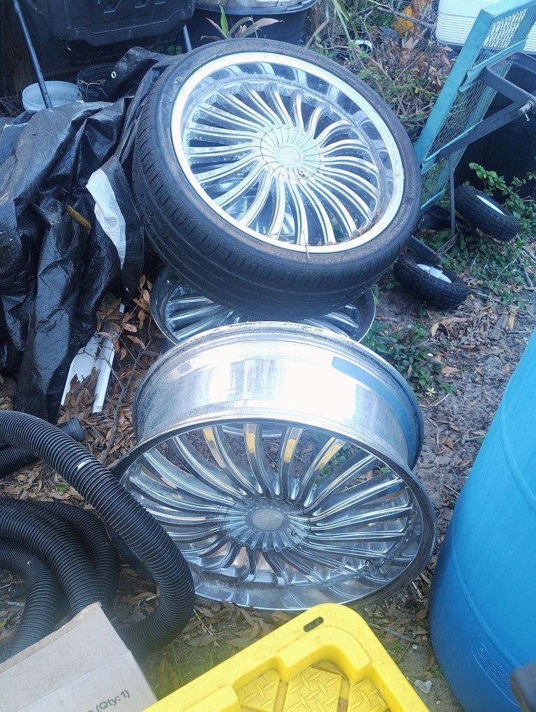 Universal 5 Lug 20in Rims