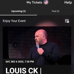 Louis CK Comedy Tix