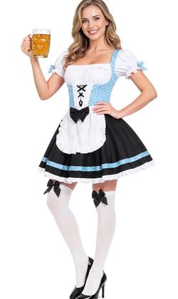 Women's size Medium Oktoberfest Dirndl Costume