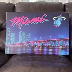 Miami heat painting
