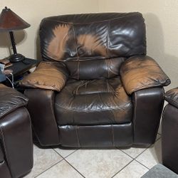 Leather Recliner 