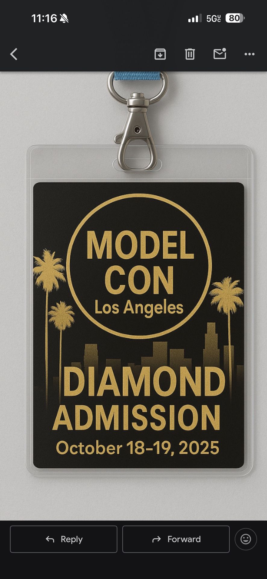 Model Con Pass For October 18-19