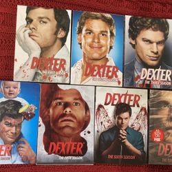 Dexter DVDs - Seasons 1, 2, 3, 4, 5, 6 & 8