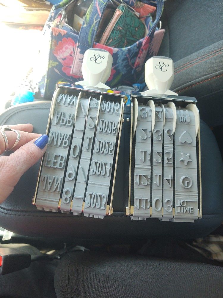 New Jumbo Date Stamp & Time Stamp