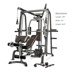 Marcy Diamond Elite Smith Machine + Bench & All Original Accessories – $850 OBO