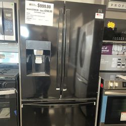 Kenmore Black French Door Refrigerator New 
