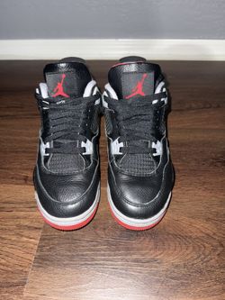 Big Kids 2024 Air Jordan 4 Retro ‘Bred Reimagined’