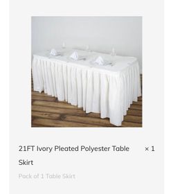Table skirt