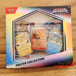 Pokemon Prismatic Evolutions Poster Collection