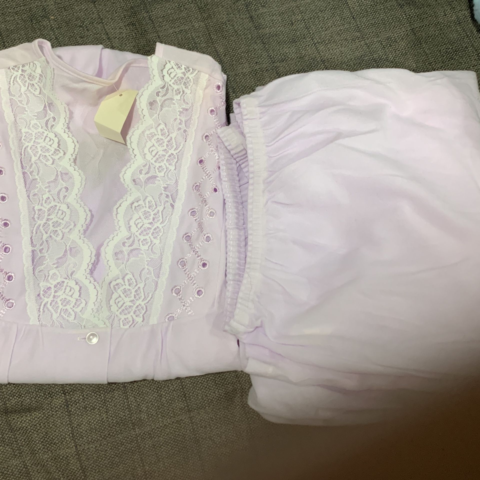 New Night Dress Light Purple Colour  Soft Very Very Light Weight