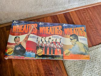 WHEATIES OLYMPICS 1996 SET OF 3 NEW