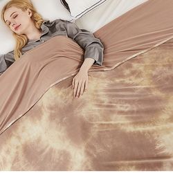 Brandnew  Cooling Blanket (90"x104"King Size) for Hot Sleepers,Absorbs Heat to Keep Body Cool for Night Sweats,100% Oeko-Tex Certified Cool Fiber,Brea