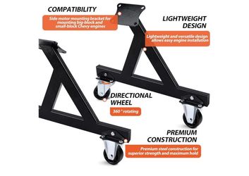 LS Engine Stand Cradle, Rolling Storage Stand