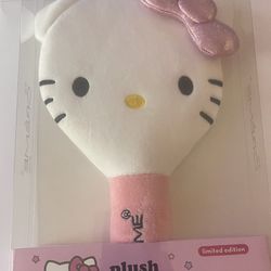 Hello Kitty Mirror And Makeup Brushes 