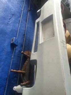 Racing rear bumper for acura integra and door lip