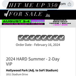 Hard Summer Ticket Need Gone Fast