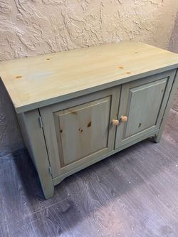 Solid Wood Storage Cabinet (HEAVY) - Local Delivery for a Fee - See My Other Items ๐