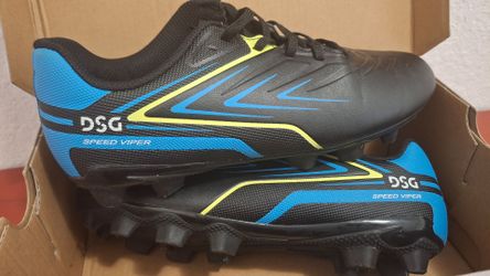 DSG Speed Viper Soccer Cleats with Adidas F50 Shin Guards. Used twice, He doesn' like soccer lol