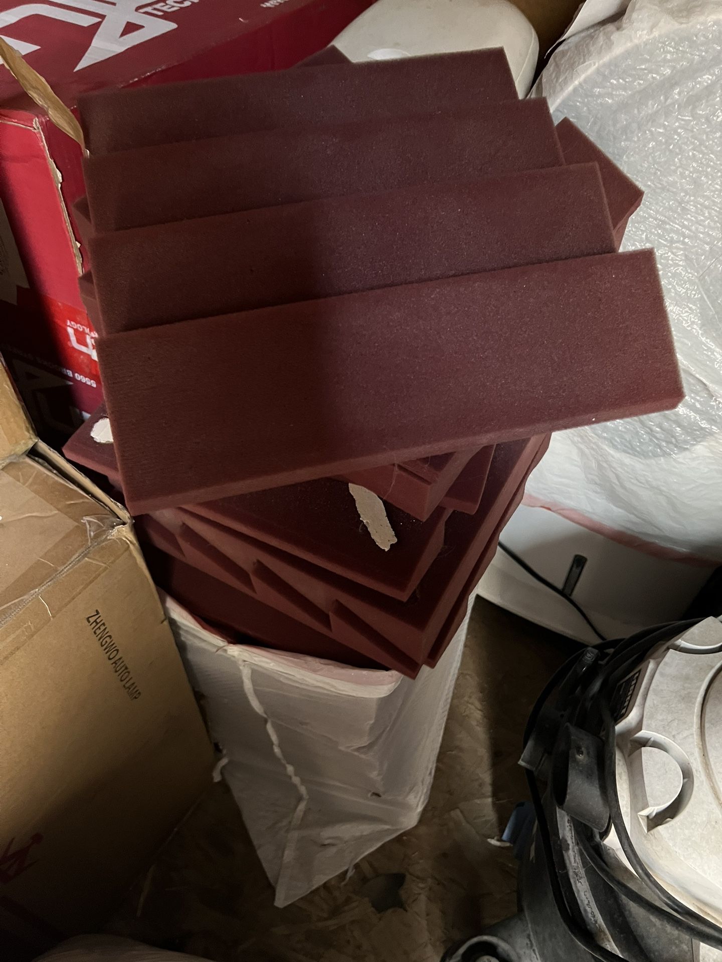 Red Foam Sound Proof