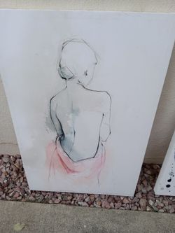 Girls canvas pictures