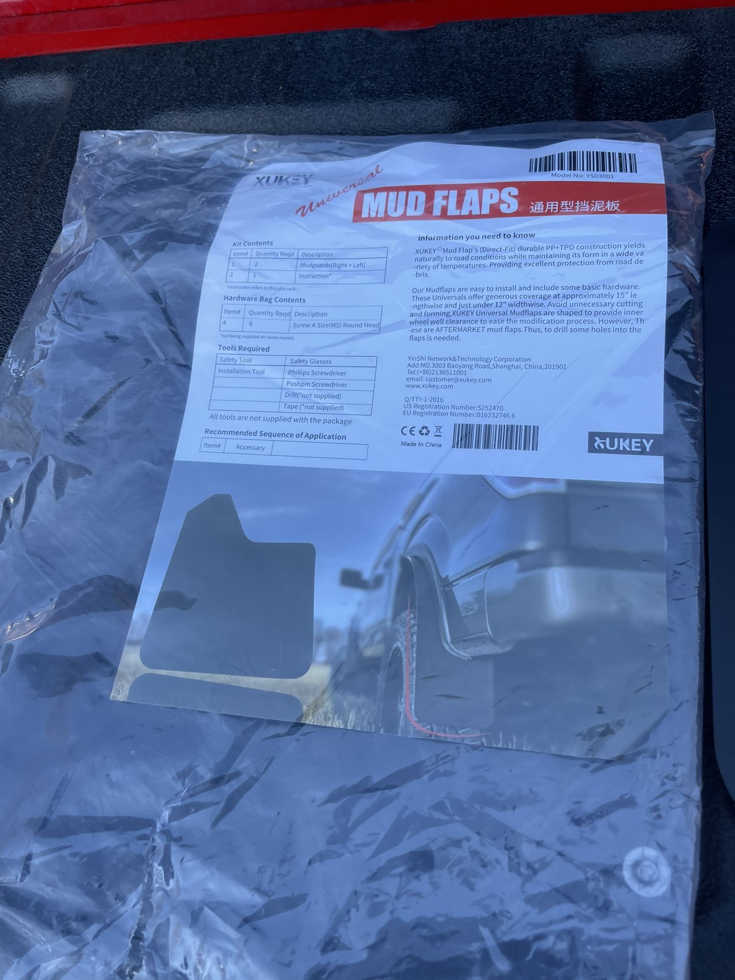 Universal mudflaps By XUKEY