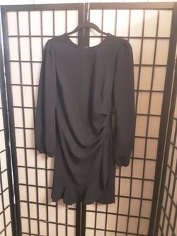 Navy blue dress