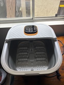 UNIFULL Collapsible Foot Spa Bath Massager with Heat (Model FPZYP-05) – With Box!