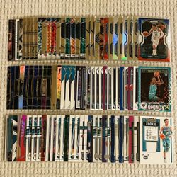 Charlotte Hornets 100 Card Basketball Lot! Rookies, Prizms, Parallels, Memorabilia, Short Prints, Case Hits, Variations & More!