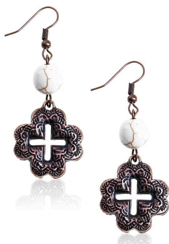 Rustic Couture Western Style Earrings