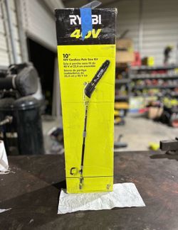 RYOBI 40V 10 in. Cordless Battery Pole Saw (Tool-Only