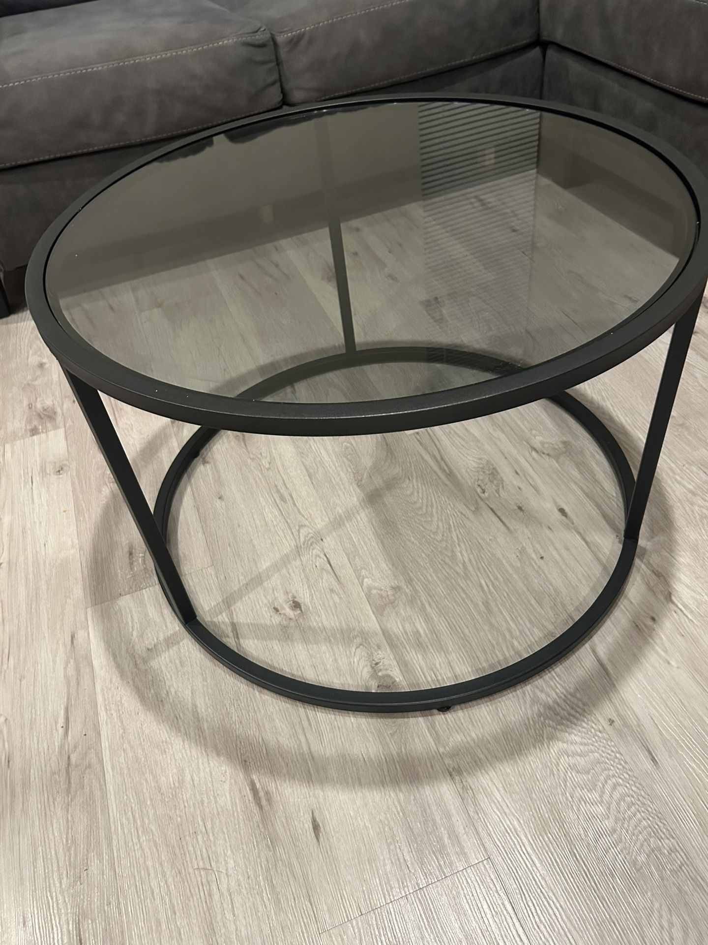 GLASS COFFEE TABLE