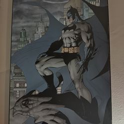 Batman framed art