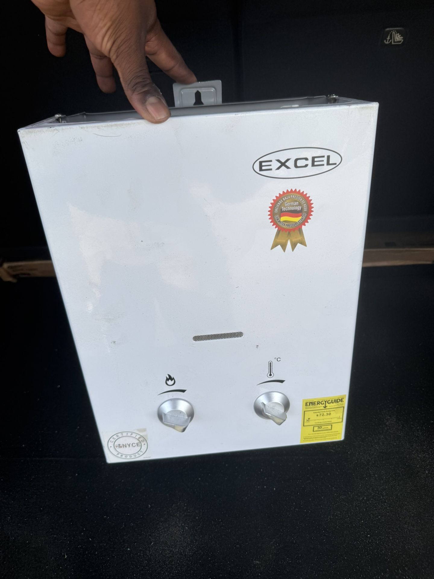 Excel Propane Water Heater 