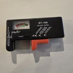 BT168 Battery Checker Tester Universal for AA AAA C D 9V 1.5V Button Cell Batteries