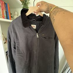 Navy Men’s Wrangler Heavyweight Jacket 2XL (never worn)