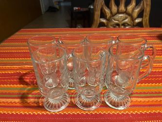Princess House glass cups