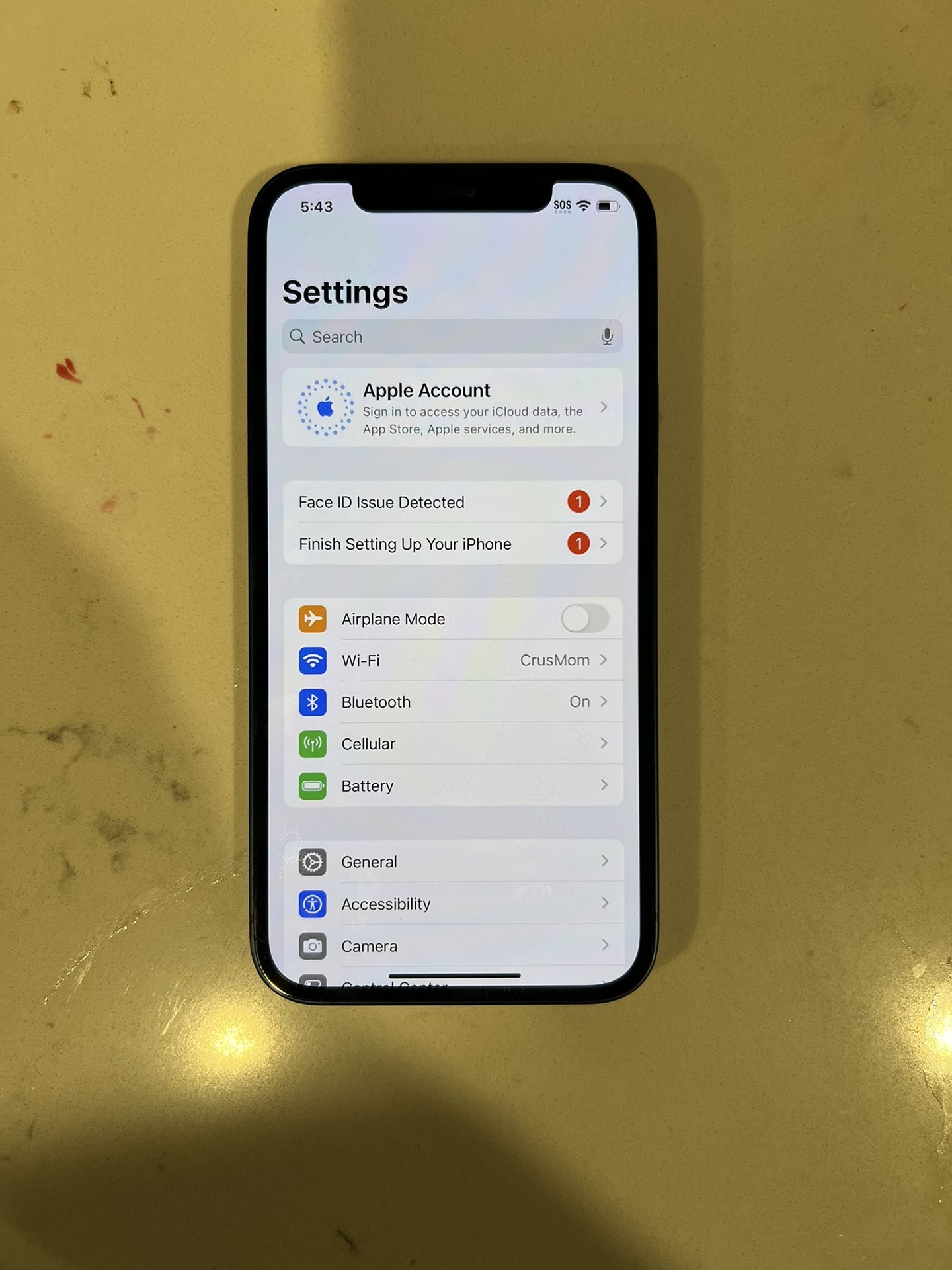 iPhone 12 Metro/tmobile