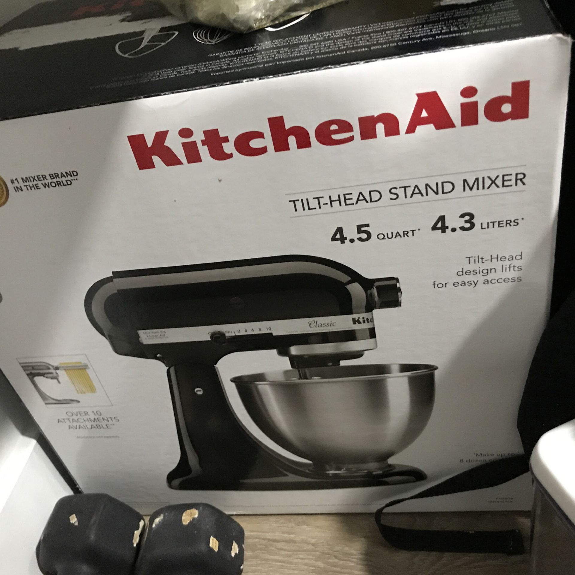 Tekstforfatter Advarsel modtagende KitchenAid Brand New 4.5 Quart Tilt Head Stand Mixer for Sale in Baltimore,  MD - OfferUp
