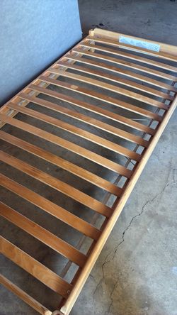Twin Bed Frame with Mattress