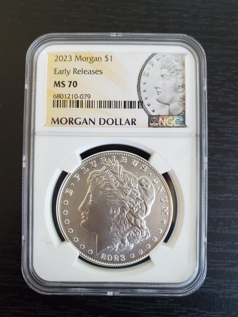2023 Morgan Dollar NGC MS 70 Early Releases